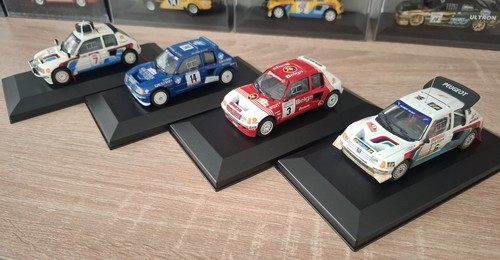 Lotto peugeot 205 t16 evo - 4x, 1