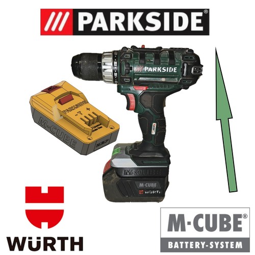 Adattatore batteria wurth - adattatore,