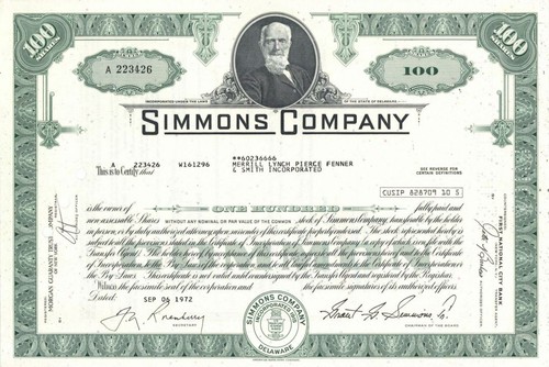 Simmons produttore di - simmons, co.