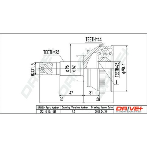 Kit giunto albero - kit,