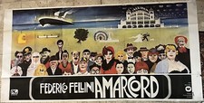 Federico Fellini - Amarcord - 1 edizione poster italiano 1973 - Geleng Art
