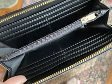 Portafoglio/borsa HARRODS St James lungo con cerniera interno zip tasca frontale ultimi due