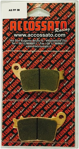 Pastiglia freno agpp39st - pastiglia,