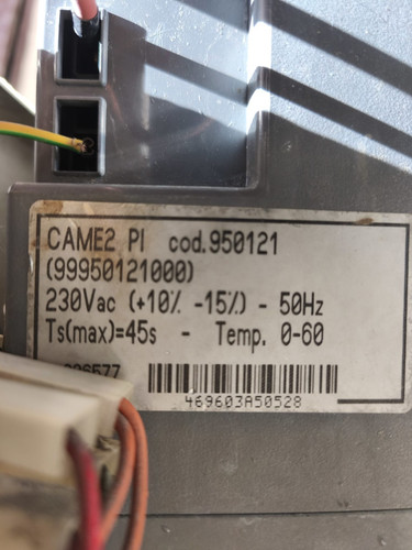 Scheda ricambio caldaia came - scheda,