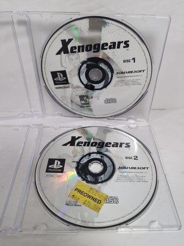 Xenogears ps1 playstation - xenogears,