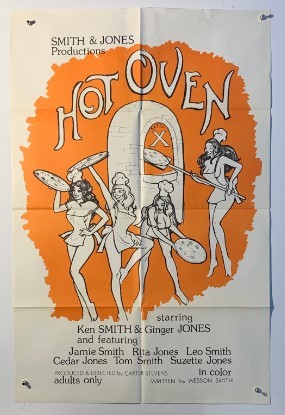 Hot oven poster film - film, vintage