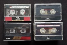 10 audiocassette _ 5 SONY Esprit I + 5 TDK-AR varie durate USATE (lotto n.10)