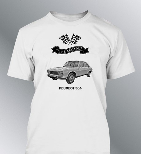 Tee shirt homme peugeot 504 - shirt,