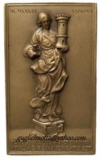 SANTA BARBARA 1928 PLACCA