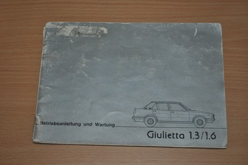 Alfa romeo giulietta 1 - giulietta, 1.3/1.6