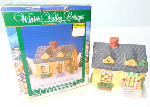 Winter valley cottage - valley,