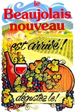 POSTER AFFICHE  BEAUJOLAIS