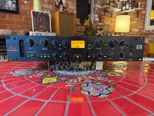 Dbx 676 tubo microfono - tubo,