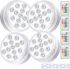 Sommergibile Luce LED RGB, Luci Piscina Impermeabile 13 LEDS Luci Subacquee Con 