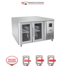 Tavolo frigo refrigerato con 2
