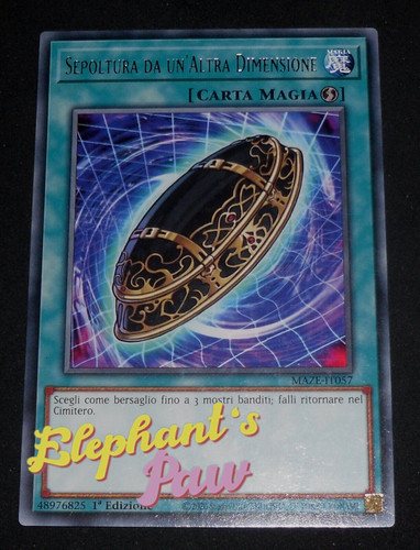 Yugioh sepoltura un altra - -, da