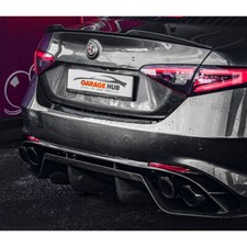 SPOILER Posteriore per ALFA ROMEO GIULIA Poliuretano QUALITA' A+++ NERO LUCIDO