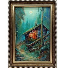 original oil painting framed