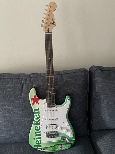 Squier stratocaster heineken - squier,