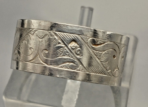 Antique victorian silver - silver, wide