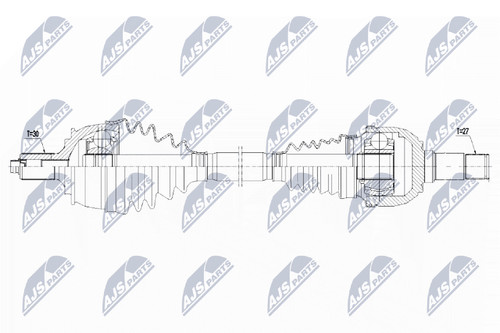 Albero motore nty npw 116 - motore,