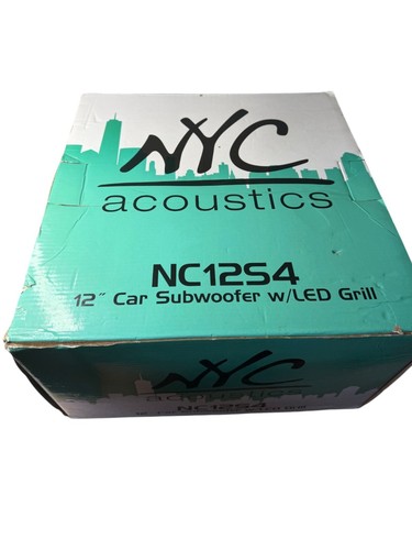 Nyc acoustics nc12s4 subwoofer - nyc,