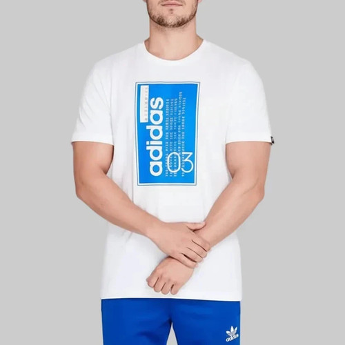 Shirt adidas uomo - bianca,