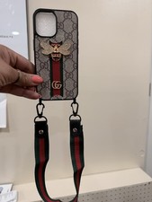 Custodia iPhone 14 Gucci con