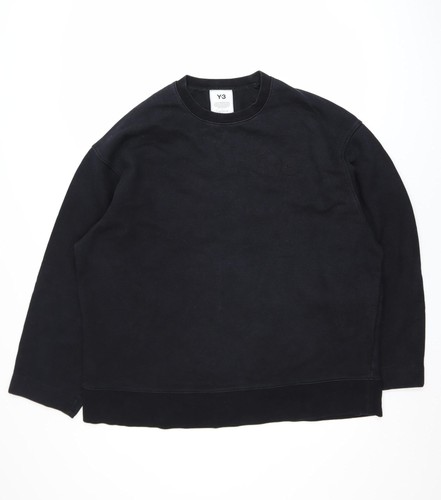 Felpa pullover nera uomo