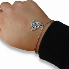 Bracciale con ciondolo fetta