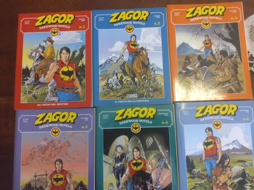 Zagor darkwood novels - darkwood,