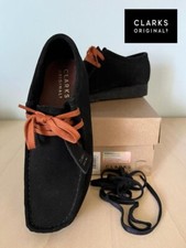 SCARPE DONNA CLARKS Wallabee  scamosciate nero, n. 41