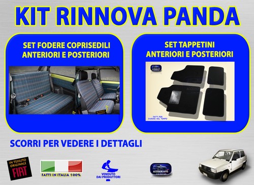 Coprisedili per panda 4x4 - coprisedili,