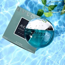 100ML Uomo Profumo A`qva Pour Homme-Marine Eau de Toilette Nuovo Con Scatola