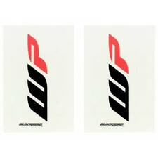 coppia adesivi in crystall per fodero forcella Wp trasparente motocross
