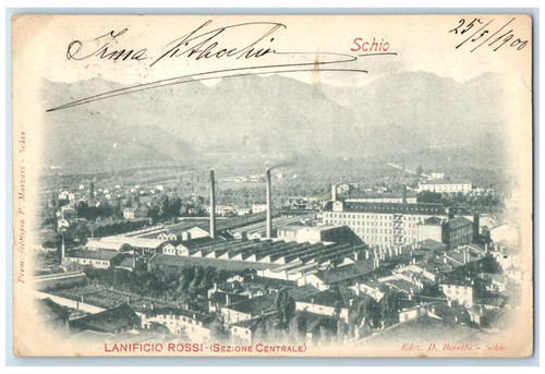 1900 lanificio rossi sezione - 1900, (sezione