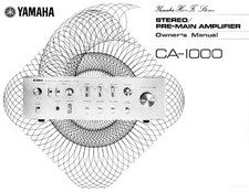 Yamaha CA-1000 Amplifier