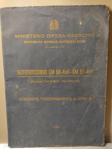 Fiat 639 4x4 50 originale - n, cm