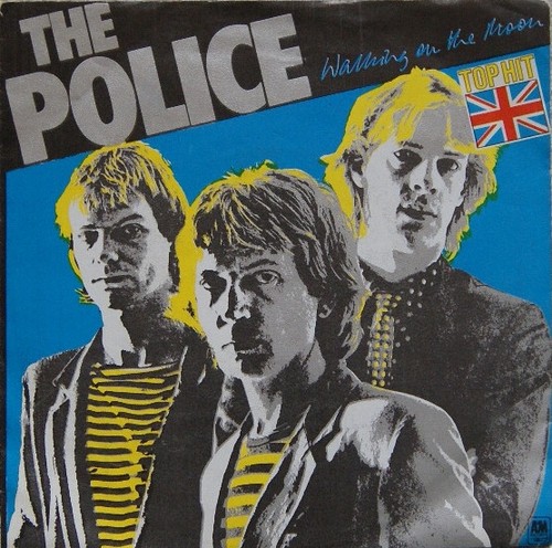 The police walking on - police,