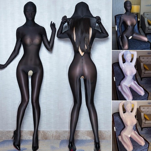Body donna trasparente lucido