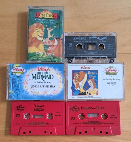 Disney sing along cassette - disney,