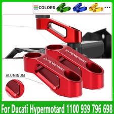 Kit prolunghe alzate specchietti retrovisori CNC per Ducati Hypermotard 1100 939 796 698