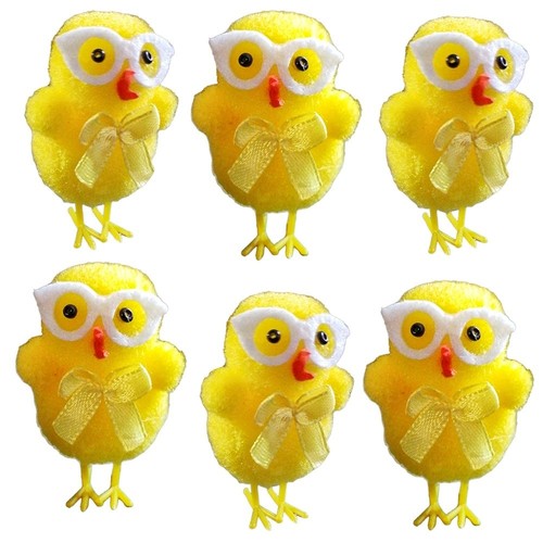 Pulcini pasquali con occhiali