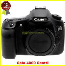 Canon EOS 60D Fotocamera digitale reflex Macchina fotografica 18Mp 4000 scatti