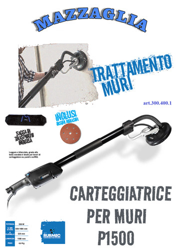 Carteggiatrice levigatrice - carteggiatrice/levigatrice, p
