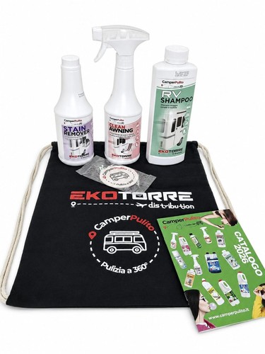 Camper pulito kit pulizia - pulizia, per