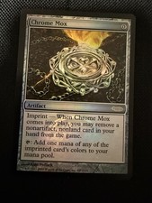 MTG Magic Card Chrome Mox Foil