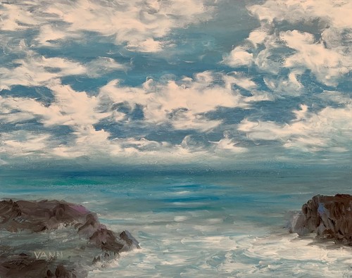 Nuovo grande dipinto olio - nuovo, ad