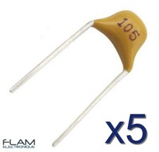 Lot 5x condensateur céramique