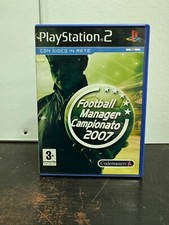 FOOTBALL MANAGER CAMPIONATO 2007 PS2 GIOCO 